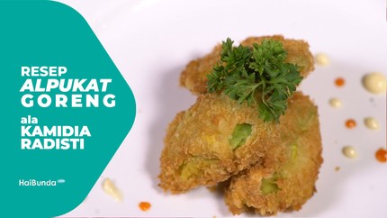 Cara Baru Makan Buah; Alpukat Goreng