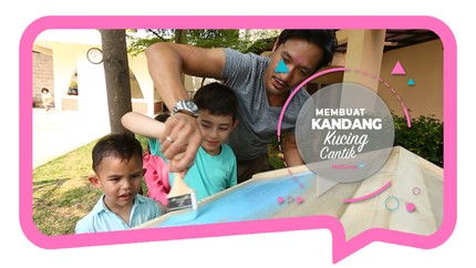 Asyik! Bikin Kandang Kucing Sendiri Bareng Sissy Priscillia