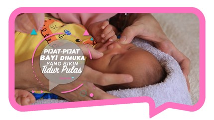 Cara Pijat Wajah Bayi; Ampuh Sembuhkan Flu