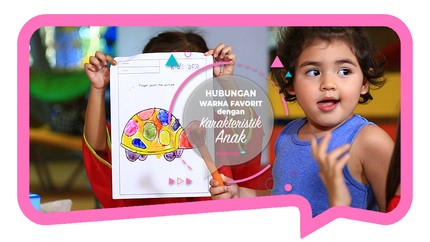 Menebak Kepribadian Anak Dari Warna Kesukaan