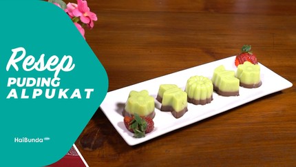 Resep Puding Alpukat