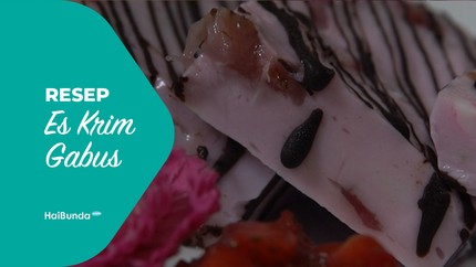 Segar, Resep Es Krim Gabus