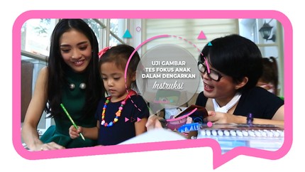 Uji Gambar, Tes Fokus Anak Dalam Dengarkan Instruksi