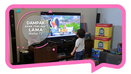 Dampak Anak Terlalu Lama Nonton TV