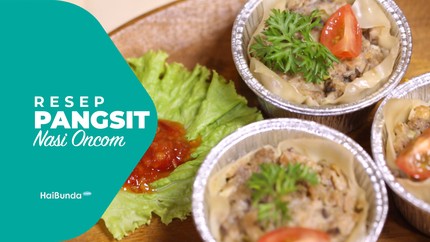 Resep Pangsit Nasi Oncom