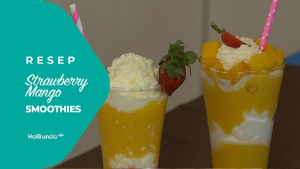Resep Strawberry Mango Smoothies