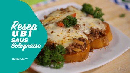 Resep Ubi Saus Bolognaise