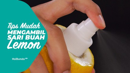 Tips Mudah Mengambil Sari Buah Lemon