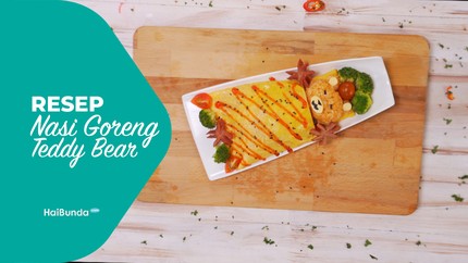 Resep Nasi Goreng Teddy Bear