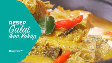 Resep Gulai Ikan Kakap