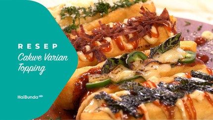 Resep Cakwe Varian Topping