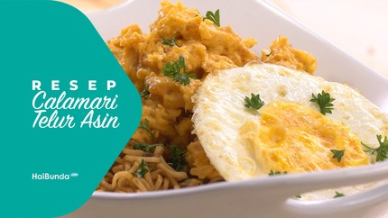 Resep Calamari Telur Asin