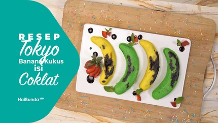 Resep Tokyo Banana Kukus Isi Cokelat
