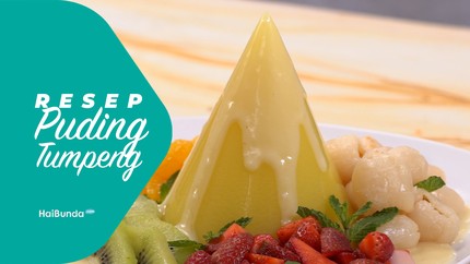 Resep Puding Tumpeng