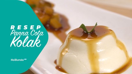 Resep Panna Cota Kolak