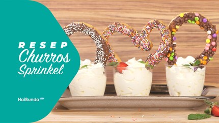 Resep Churros Sprinkle