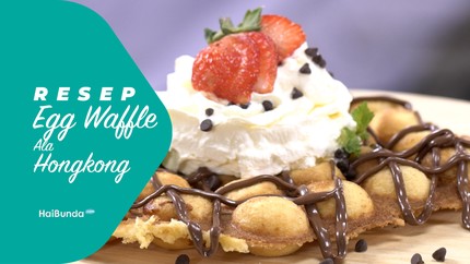 Resep Egg Waffle ala Hong Kong