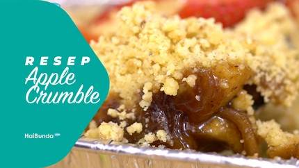 Resep Apple Crumble