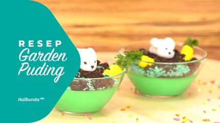 Resep Garden Pudding