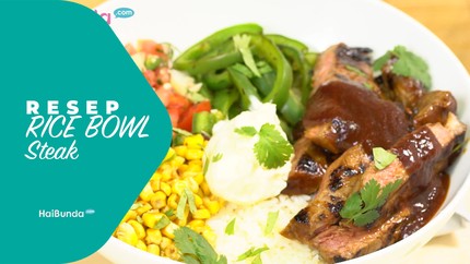 Resep Rice Bowl Steak