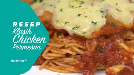 Resep Klasik Chicken Parmesan