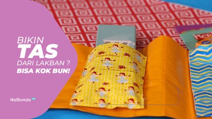 Buat Tas dari Lakban? Bisa Kok, Bun