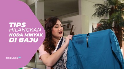 Tips Hilangkan Noda Minyak pada Baju