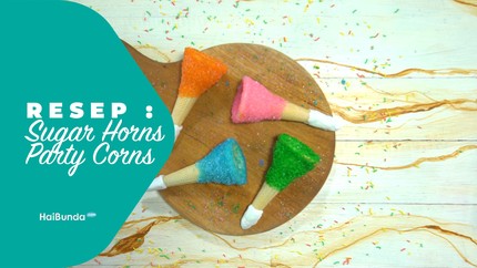 Resep Sugar Horns Party Corns