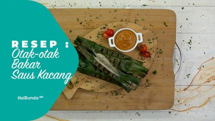 Resep Otak-otak Bakar Saus Kacang