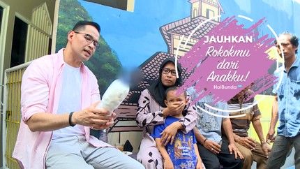 Jauhkan Rokokmu dari Anakku!
