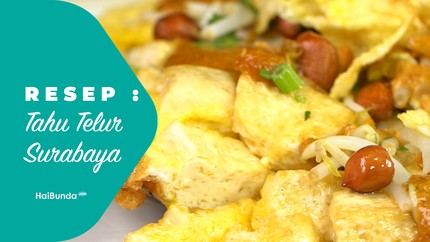 Resep Tahu Telur Surabaya