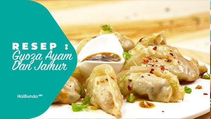 Resep Gyoza Ayam dan Jamur