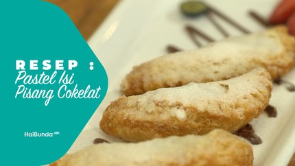 Resep Pastel Isi Pisang Cokelat