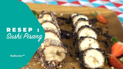 Resep Sushi Pisang