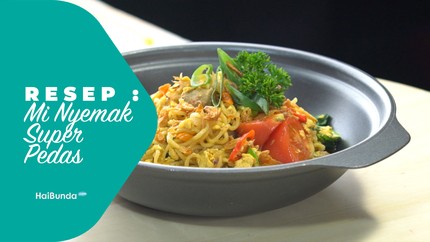 Resep Mi Nyemek Super Pedas