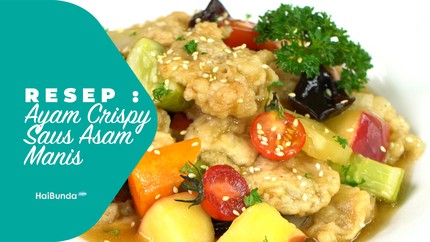Resep Ayam Crispy Saus Asam Manis