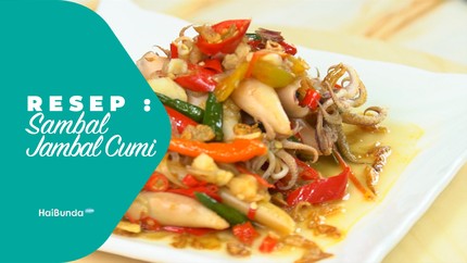 Resep Sambal Jambal Cumi