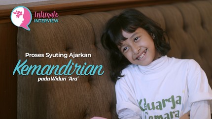 Proses Syuting Ajarkan Kemandirian pada Widuri 'Ara'