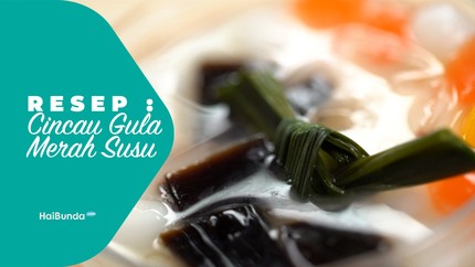 Resep Cincau Gula Merah Susu