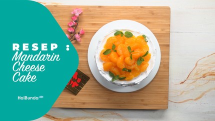 Resep Mandarin Cheese Cake