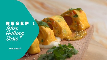 Resep Telur Gulung Sosis