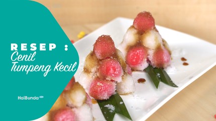 Resep Cenil Tumpeng Kecil