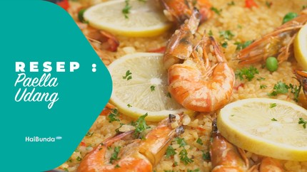 Resep Paella Udang
