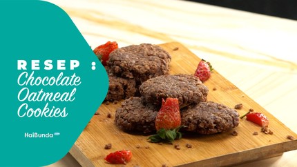 Resep Chocolate Oatmeal Cookies