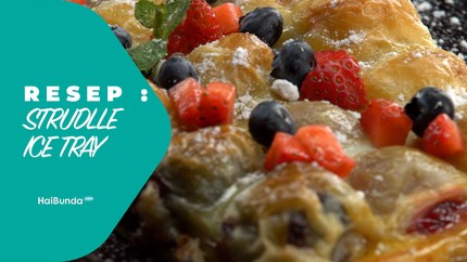Resep Strudlle Ice Tray