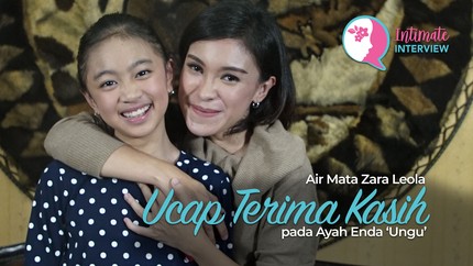 Air Mata Zara Leola Ucap Terima Kasih pada Ayah Enda Ungu