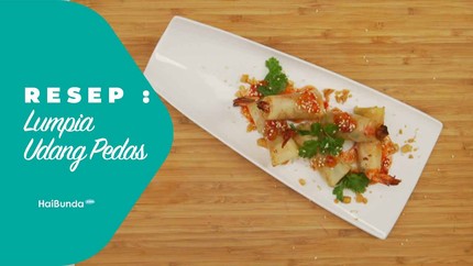 Resep Lumpia Udang Pedas