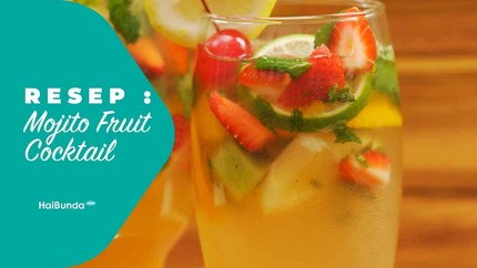 Resep Mojito Fruit Cocktail
