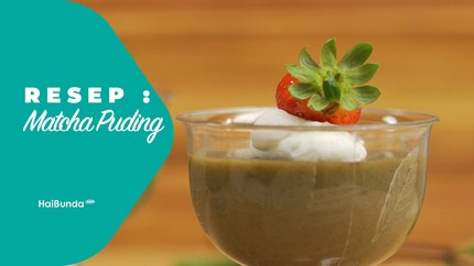 Resep Matcha Puding