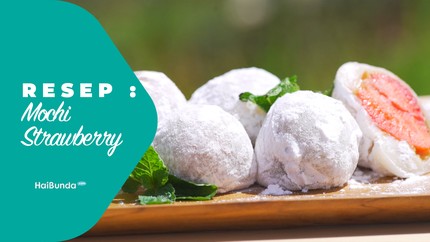 Resep Mochi Strawberry